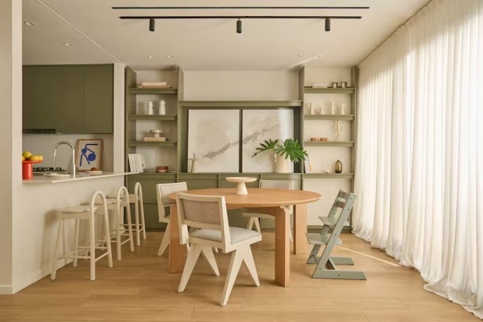 Двухуровневая квартира площадью 100 м2 14в Буэнос-Айресе, Аргентина Двухуровневая квартира площадью 100 м2 14в Буэнос-Айресе, Аргентина