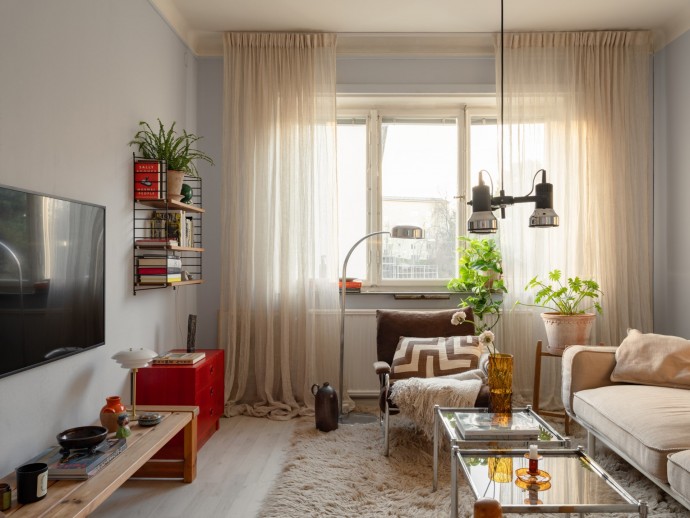 Квартира площадью 43 м2 в Стокгольме Квартира площадью 43 м2 в Стокгольме