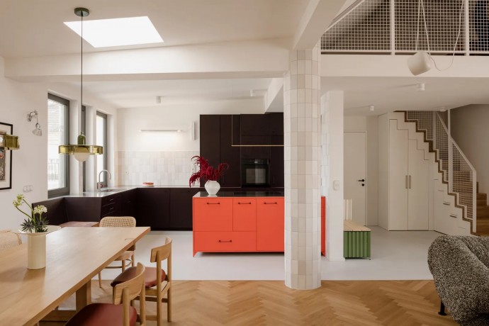 Квартира дизайнера Каси Кронбергер в Берлине (170 м2)