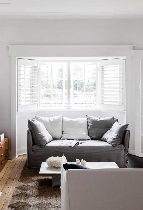 Белоснежный интерьер коттеджа в Сиднее Белоснежный интерьер коттеджа в Сиднее