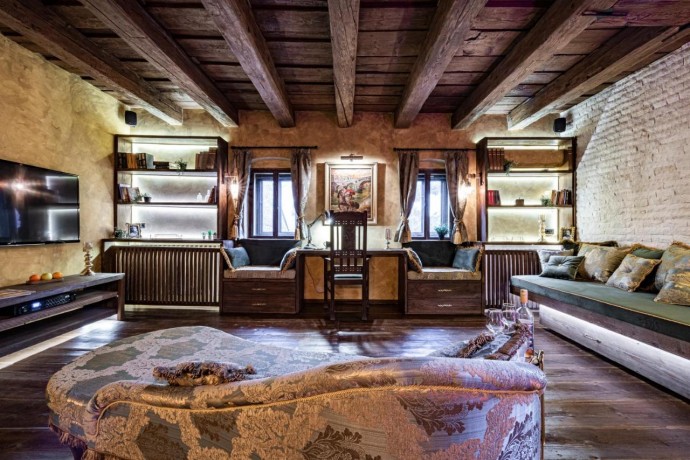 Двухуровневая квартира в городе Нови-Сад, Сербия