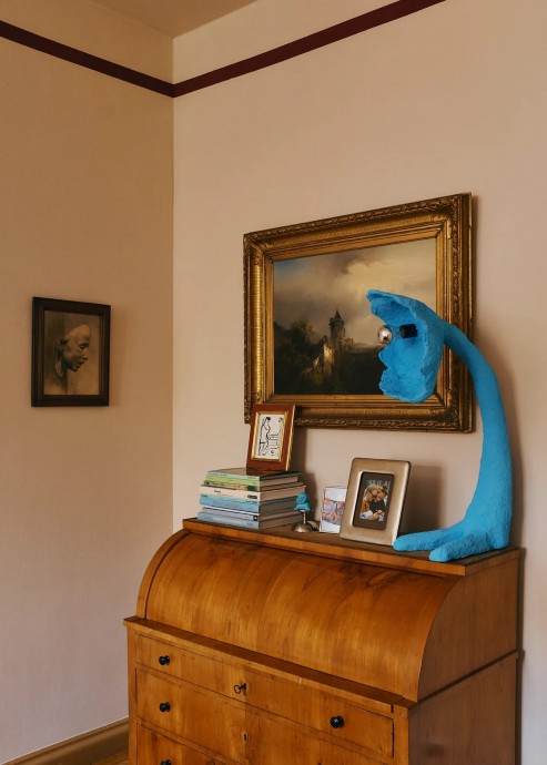 Квартира галериста Верены Хольтхаус в Мюнхене