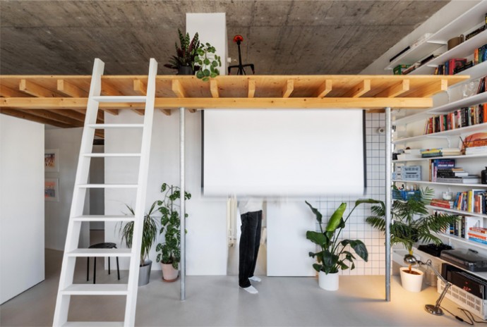 Квартира-лофт площадью 80 м2 в Братиславе, Словакия