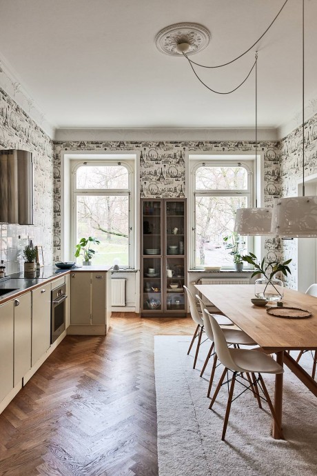 Квартира площадью 114 м2 в Стокгольме