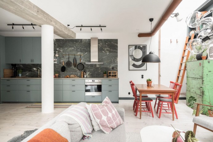 Квартира площадью 79 м2 в Стокгольме (+ терраса 12 м2) Квартира площадью 79 м2 в Стокгольме (+ терраса 12 м2)