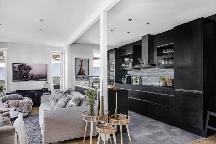 Квартира площадью 90 м2 на шведском горнолыжном курорте Оре