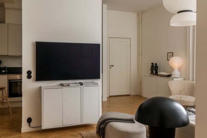 Квартира в здании бывшей фабрики в Стокгольме Квартира в здании бывшей фабрики в Стокгольме