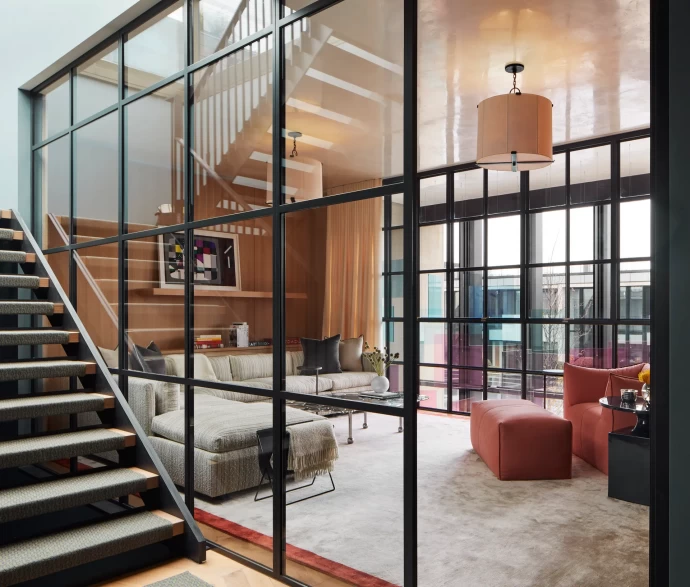 Лофт на территории бывшей электростанции Баттерси в Лондоне