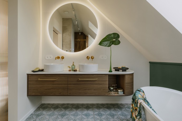 Мансардная квартира в польском городе Лодзь Мансардная квартира в польском городе Лодзь