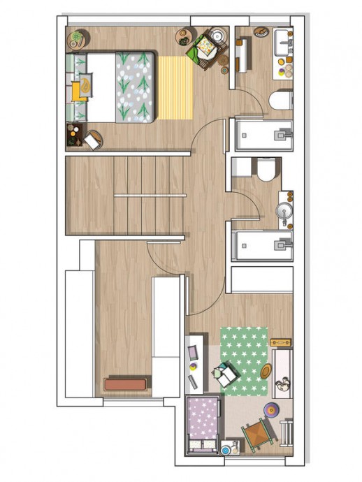 Триплекс в городе Альгорта, Испания Триплекс в городе Альгорта, Испания