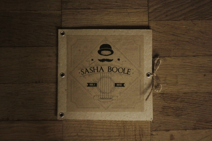Создание упаковки для альбома исполнителя Sasha Boole