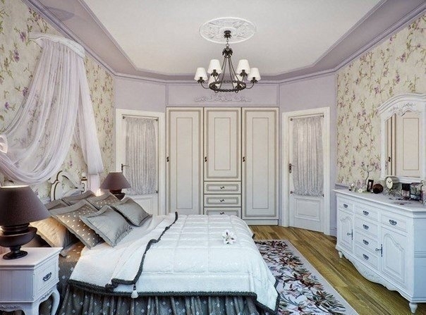 Спальня в стиле прованс