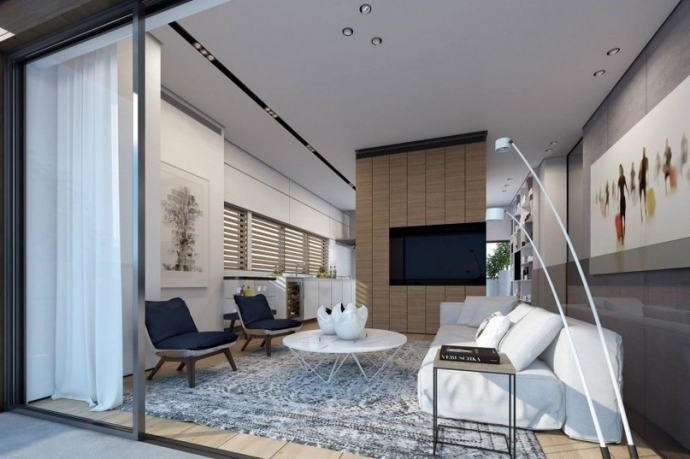 Дизайн интерьера дома в Тель-Авиве