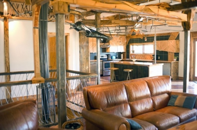 Дом в Валь-Давиде, Канада.