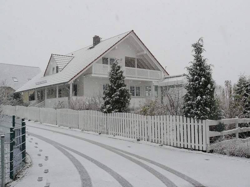 Белоснежный дом в Германии