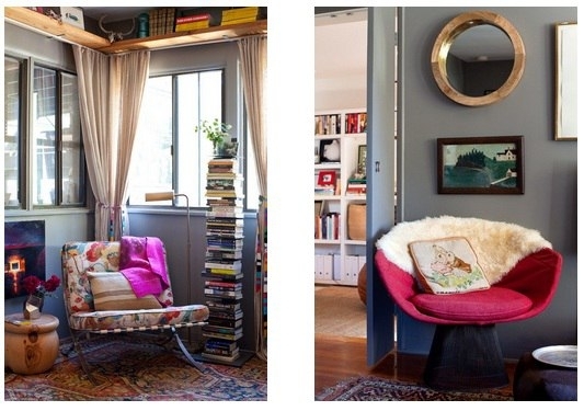 Дом дизайнера Фрэнсис Меррил: фьюжн из любимых вещей на 46 кв.метрах Дом дизайнера Фрэнсис Меррил: фьюжн из любимых вещей на 46 кв.метрах