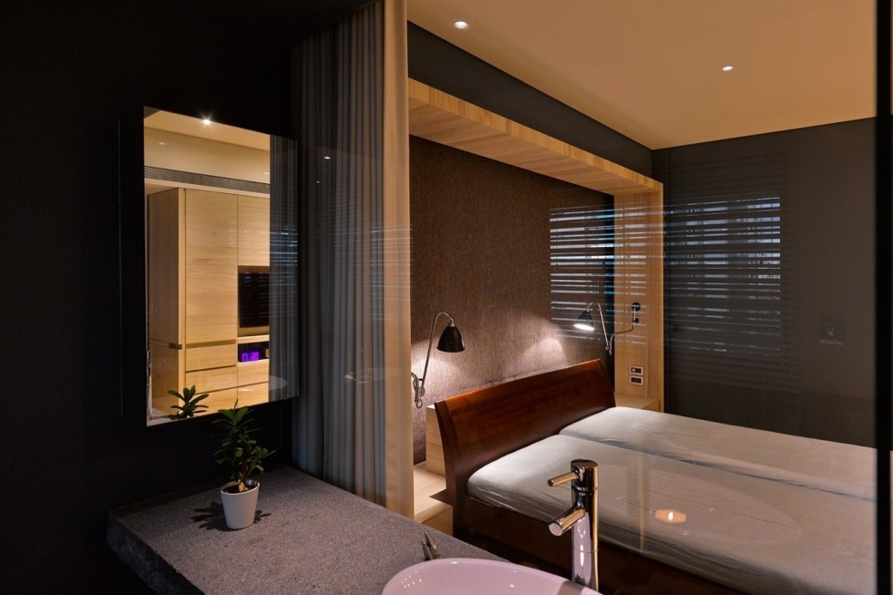 Лофт с видом на город Тайбэй