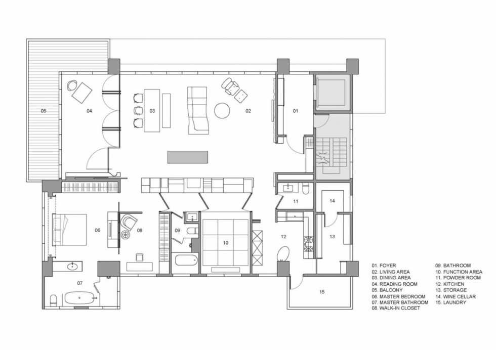 Лофт с видом на город Тайбэй