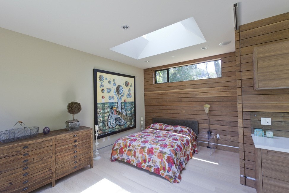 Рабочая студия в скандинавском стиле в дополнение к калифорнийской резиденции Рабочая студия в скандинавском стиле в дополнение к калифорнийской резиденции