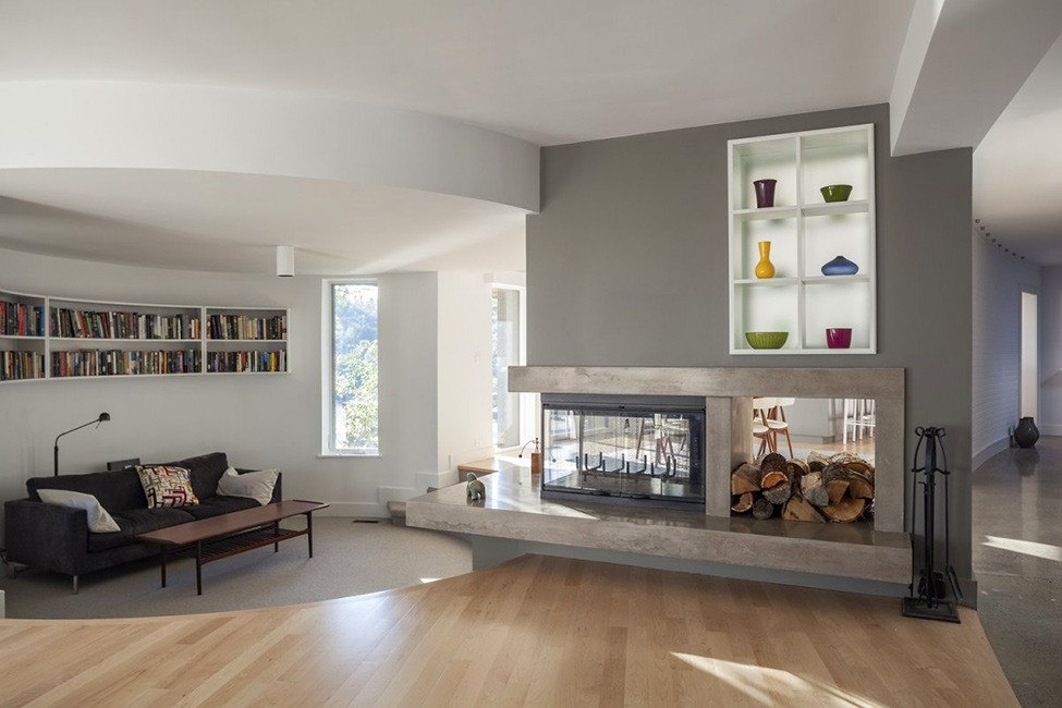 Реставрация полукруглого особняка в Канаде