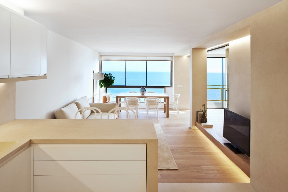 Апартаменты Horizon с видом на море в Валенсии