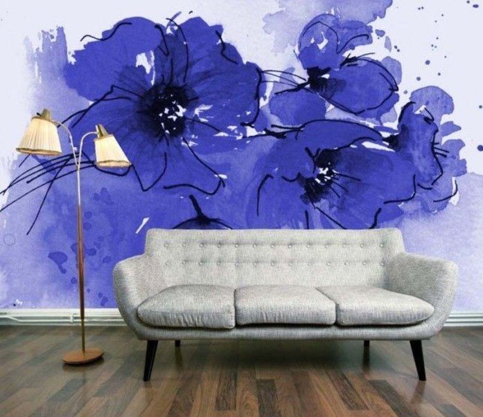 10 потрясающих примеров акварельной росписи стен