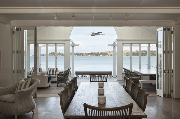 Восхитительный дом на берегу в Новой Зеландии Восхитительный дом на берегу в Новой Зеландии