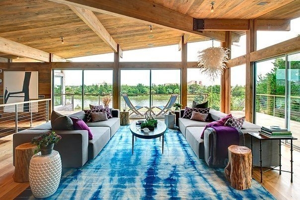 Загородный дом из бруса