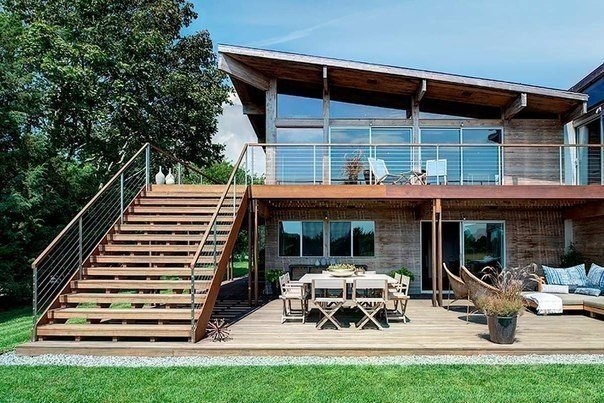 Загородный дом из бруса