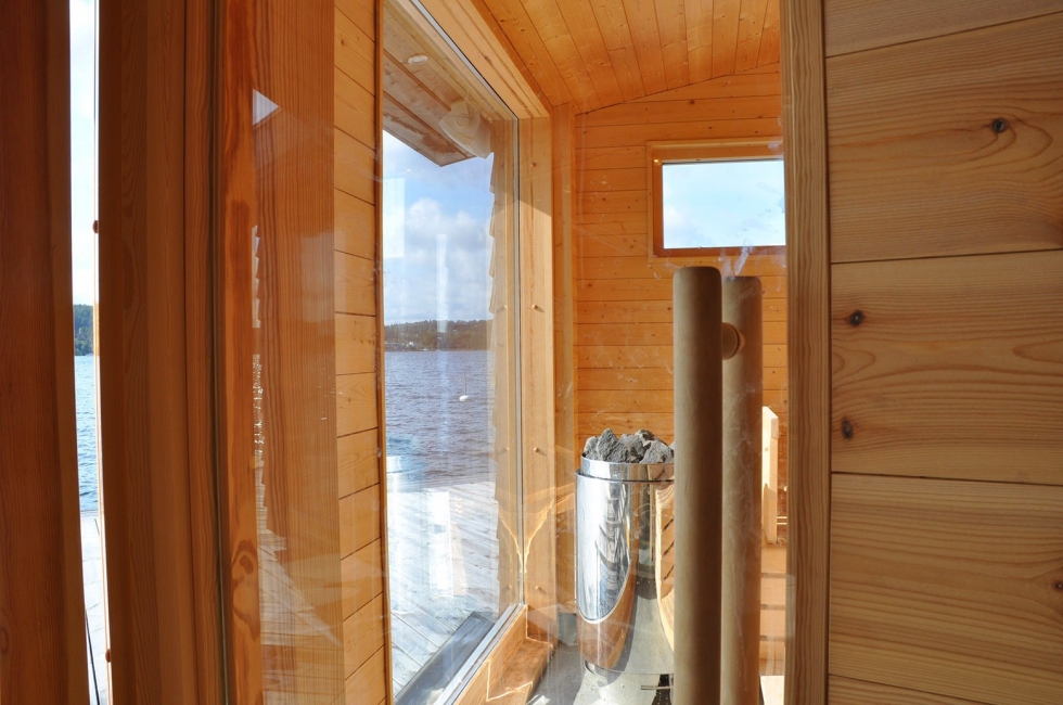 Проект сауны в Швеции